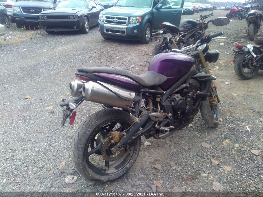 2012 TRIUMPH MOTORCYCLE STREET TRIPLE 675 SMTD01NE7CT514637