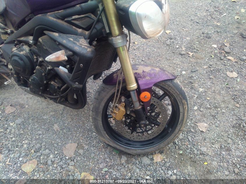 2012 TRIUMPH MOTORCYCLE STREET TRIPLE 675 SMTD01NE7CT514637