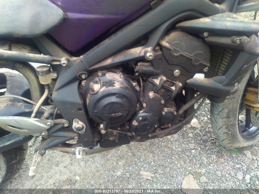 2012 TRIUMPH MOTORCYCLE STREET TRIPLE 675 SMTD01NE7CT514637