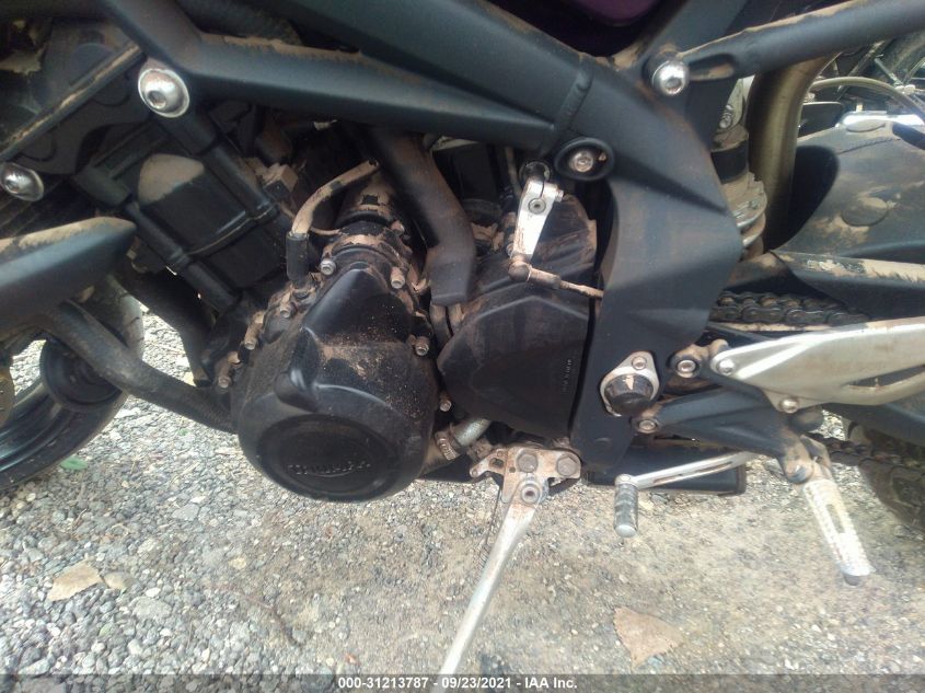 2012 TRIUMPH MOTORCYCLE STREET TRIPLE 675 SMTD01NE7CT514637