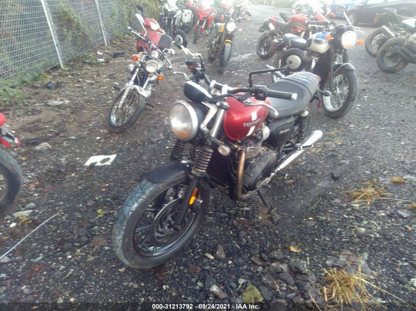 2018 TRIUMPH MOTORCYCLE STREET TWIN SMTD31GN2JT843151