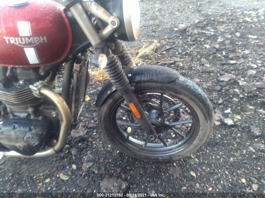 2018 TRIUMPH MOTORCYCLE STREET TWIN SMTD31GN2JT843151