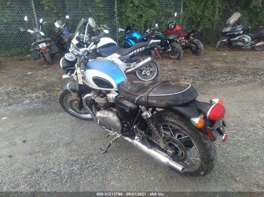 2019 TRIUMPH MOTORCYCLE BONNEVILLE T100 SMTD10GN6KT946803