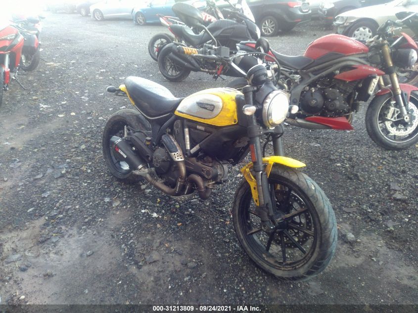 2015 DUCATI SCRAMBLER 800 ML015ANM2FT000306