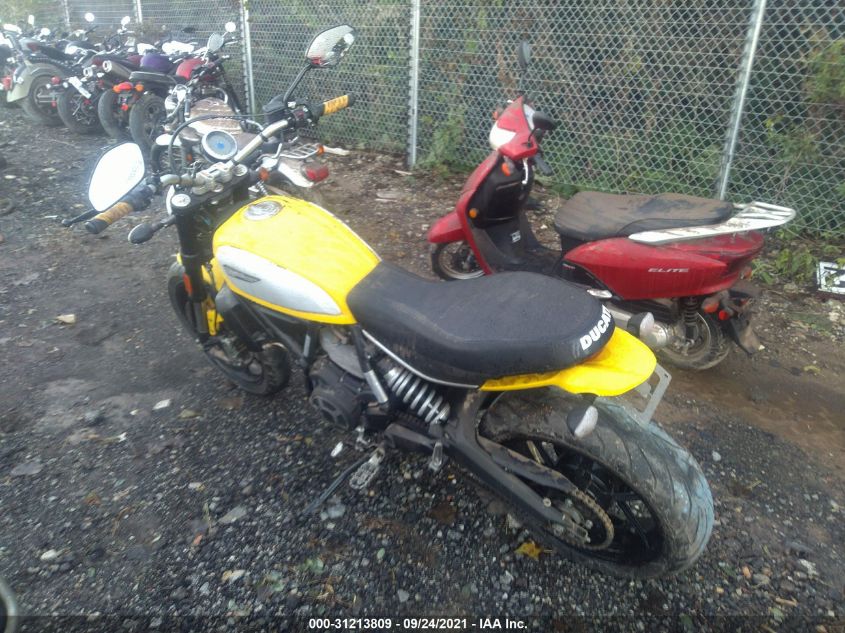 2015 DUCATI SCRAMBLER 800 ML015ANM2FT000306