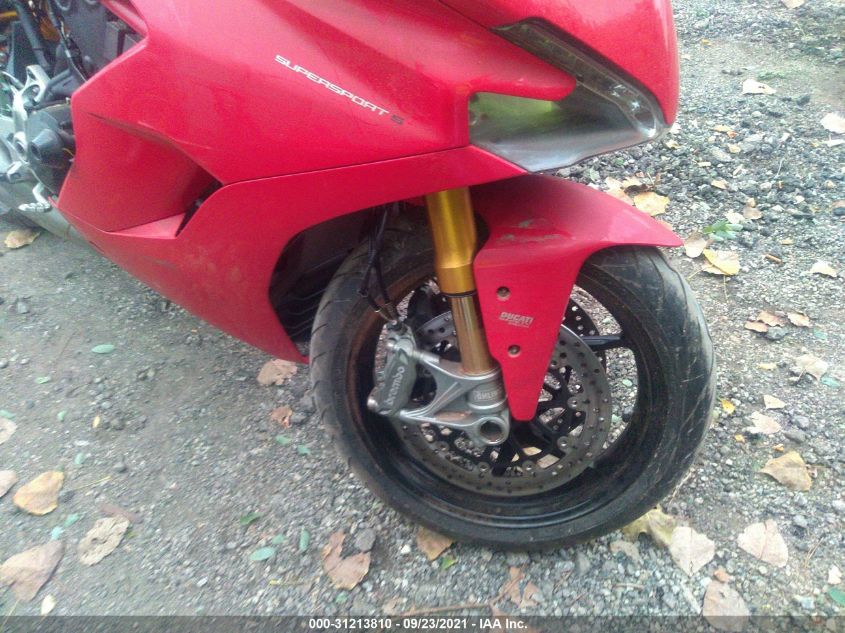 2017 DUCATI SUPERSPORT ZDMVABDS9HB002960