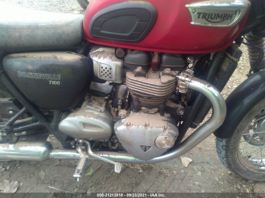 2020 TRIUMPH MOTORCYCLE BONNEVILLE T100 SMTD10GN6LT970486