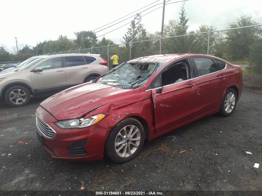 Auction sale of the 2020 FORD FUSION , vin: 3FA6P0HD0LR122915, lot number: 31194651