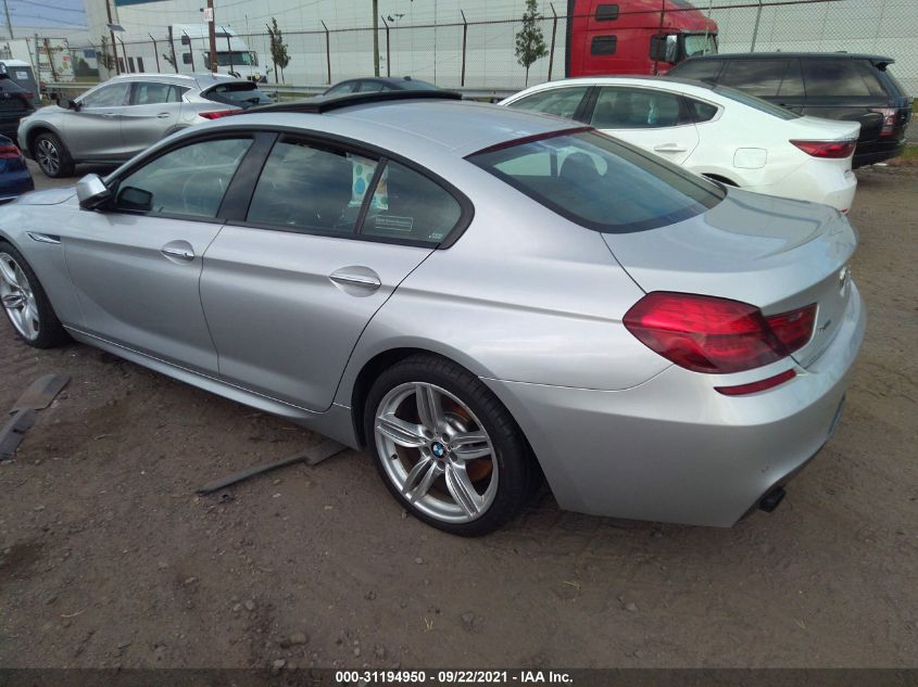 2014 BMW 6 SERIES 640I XDRIVE WBA6B8C54EDZ72496