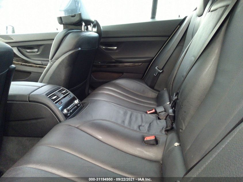 2014 BMW 6 SERIES 640I XDRIVE WBA6B8C54EDZ72496