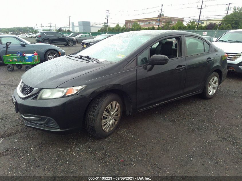 2014 HONDA CIVIC SEDAN LX 2HGFB2F5XEH549891