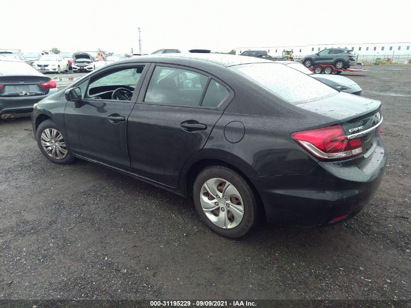 2014 HONDA CIVIC SEDAN LX 2HGFB2F5XEH549891