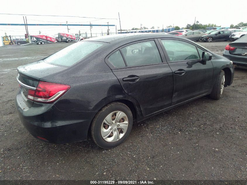 2014 HONDA CIVIC SEDAN LX 2HGFB2F5XEH549891