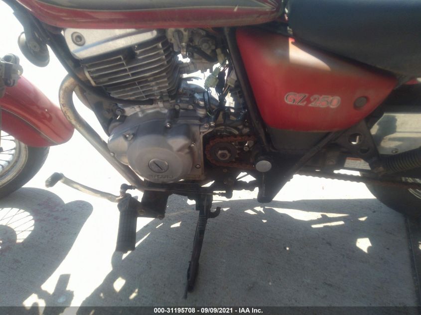 2000 SUZUKI GZ250 JS1NJ48A8Y2100364