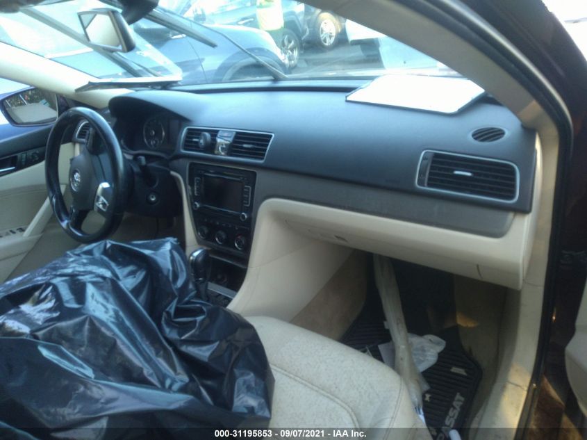 2014 VOLKSWAGEN PASSAT SE W/SUNROOF 1VWBT7A38EC060029
