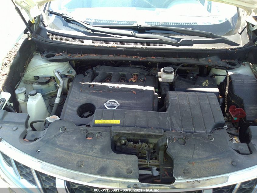 2013 NISSAN MURANO SL JN8AZ1MW7DW303914