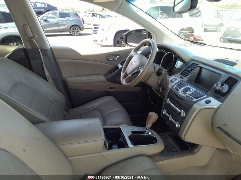 2013 NISSAN MURANO SL JN8AZ1MW7DW303914