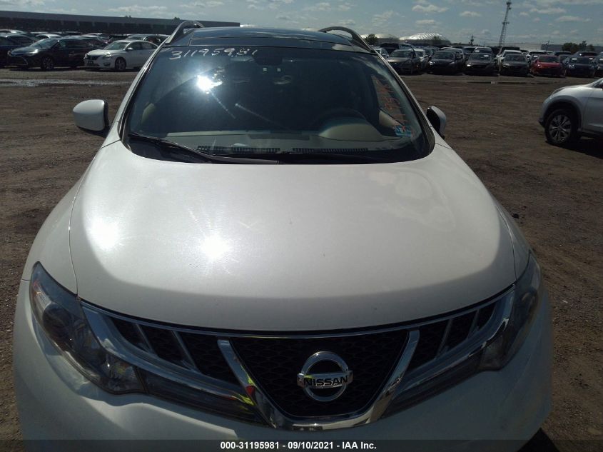 2013 NISSAN MURANO SL JN8AZ1MW7DW303914