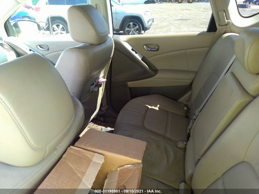 2013 NISSAN MURANO SL JN8AZ1MW7DW303914