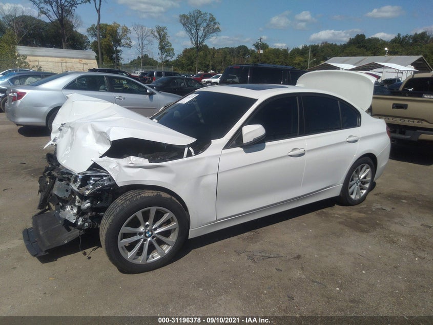2018 BMW 3 SERIES VIN: WBA8A3C54JA067427