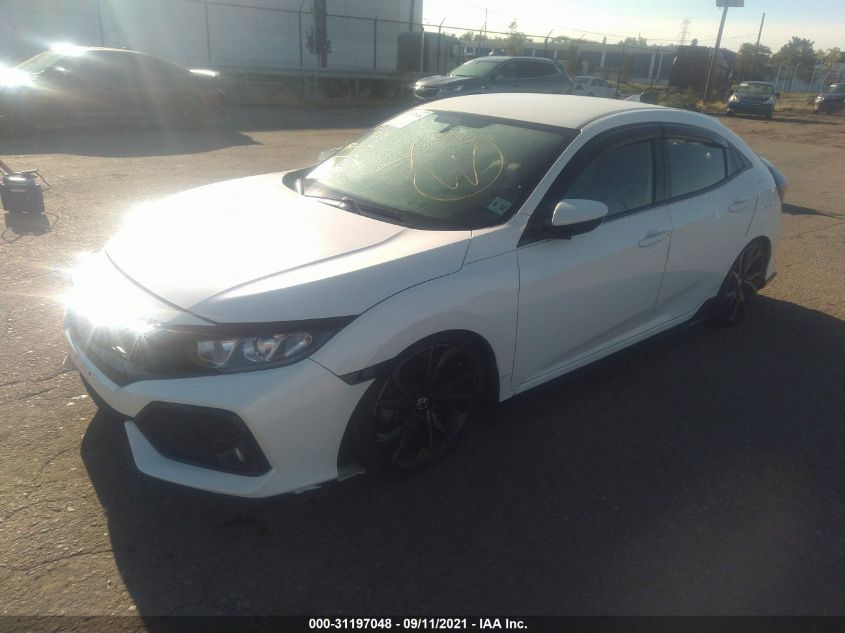 2017 HONDA CIVIC HATCHBACK SPORT SHHFK7H47HU422265