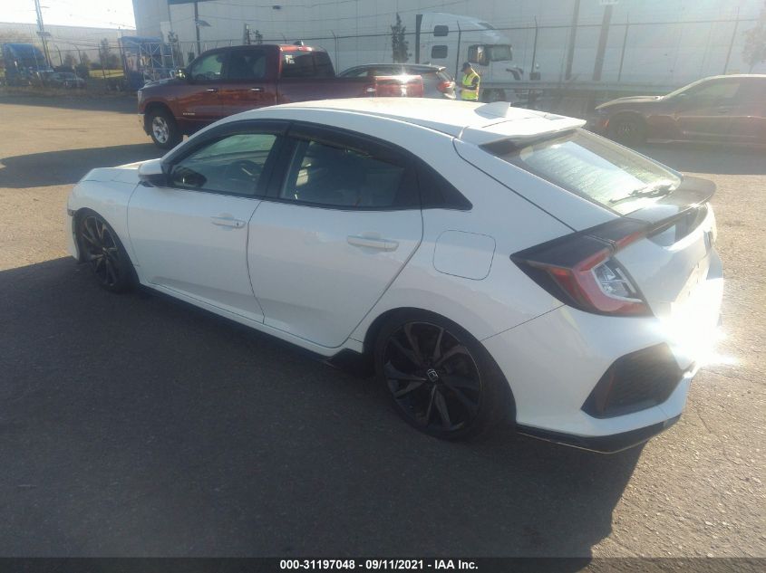 2017 HONDA CIVIC HATCHBACK SPORT SHHFK7H47HU422265