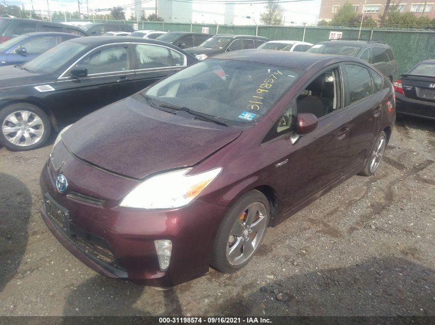 2013 TOYOTA PRIUS ONE/TWO/THREE/FOUR/FIVE JTDKN3DUXD5569956