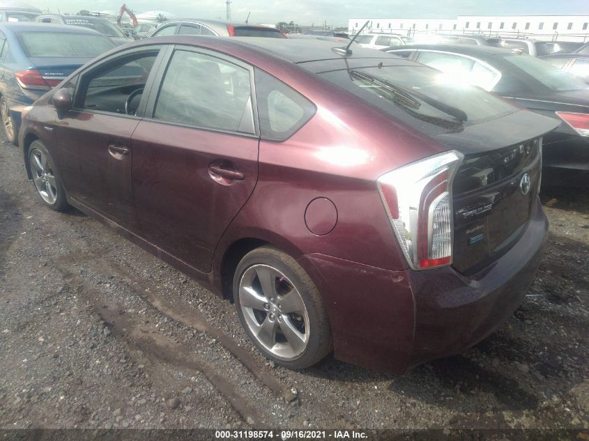 2013 TOYOTA PRIUS ONE/TWO/THREE/FOUR/FIVE JTDKN3DUXD5569956