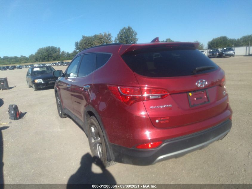 2014 HYUNDAI SANTA FE SPORT 5XYZUDLB9EG231741