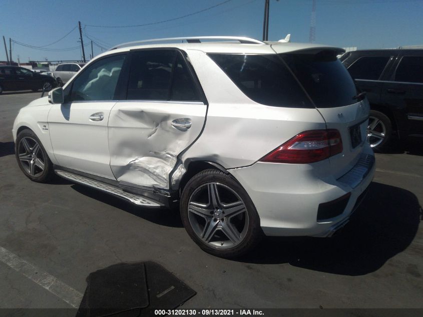 2014 MERCEDES-BENZ M-CLASS ML 63 AMG 4JGDA7EB1EA281448