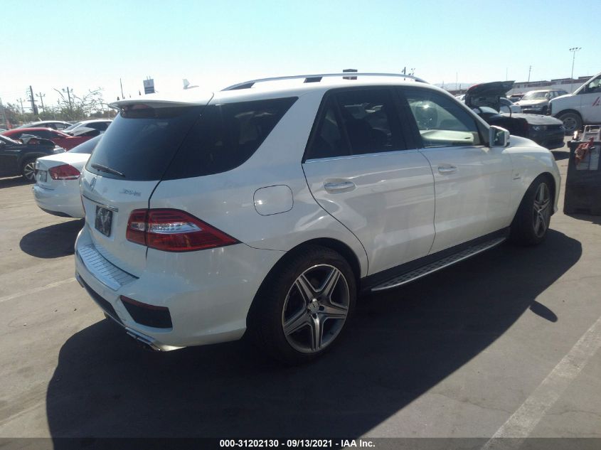 2014 MERCEDES-BENZ M-CLASS ML 63 AMG 4JGDA7EB1EA281448