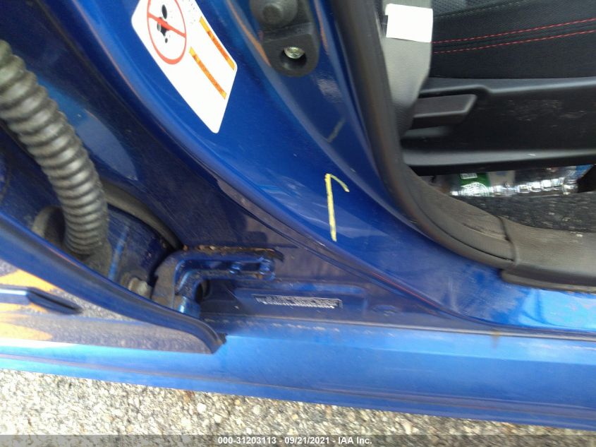 2020 SUBARU WRX JF1VA1A69L9809398