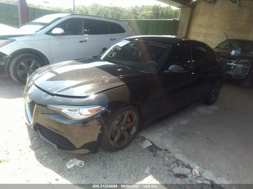 2017 ALFA ROMEO GIULIA ZARFAEBN1H7551124