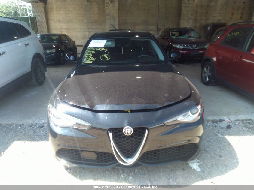 2017 ALFA ROMEO GIULIA ZARFAEBN1H7551124