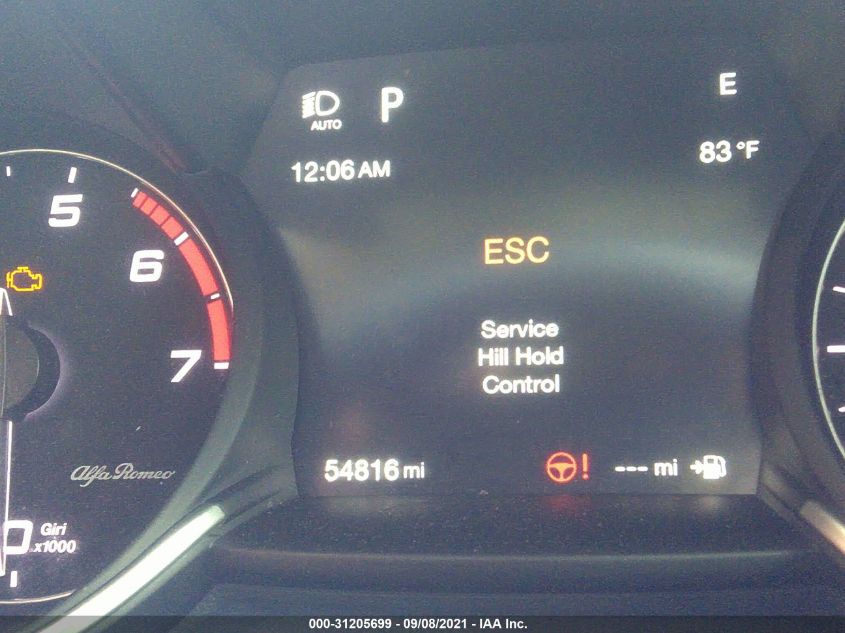 2017 ALFA ROMEO GIULIA ZARFAEBN1H7551124