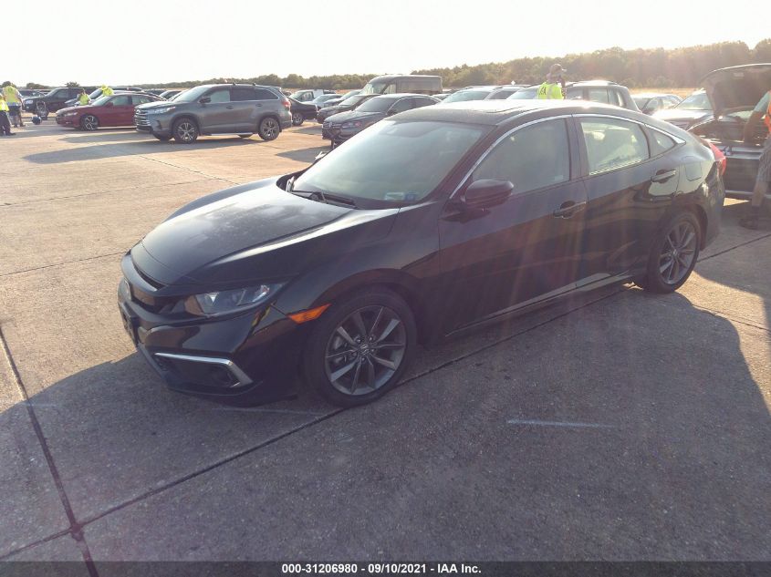 2020 HONDA CIVIC SEDAN EX 19XFC1F37LE016488
