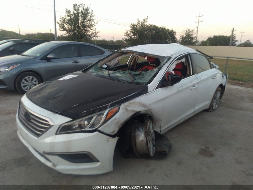 2017 HYUNDAI SONATA SE 5NPE24AF9HH550662