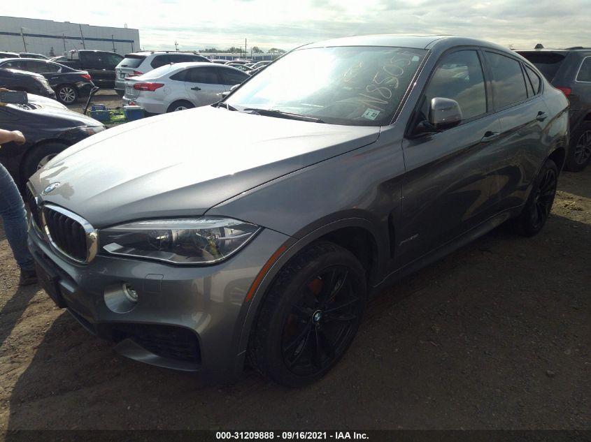 2017 BMW X6 XDRIVE35I 5UXKU2C54H0N85059