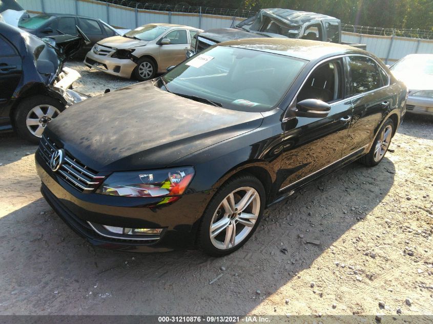 2013 VOLKSWAGEN PASSAT TDI SEL PREMIUM 1VWCN7A37DC074064