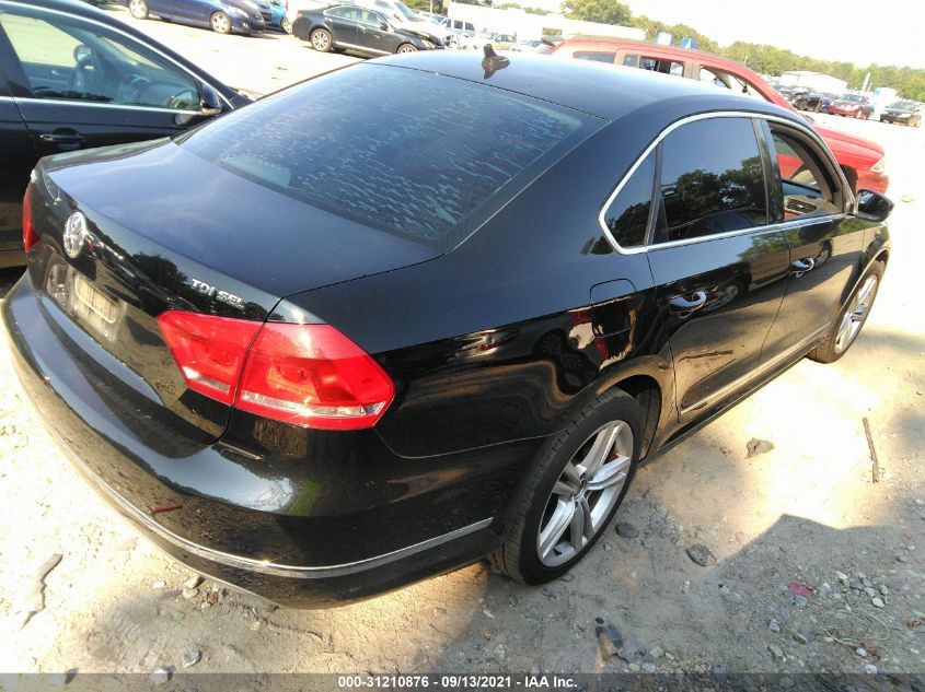2013 VOLKSWAGEN PASSAT TDI SEL PREMIUM 1VWCN7A37DC074064