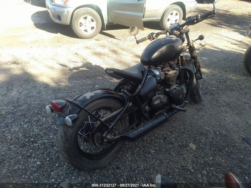 2018 TRIUMPH MOTORCYCLE BONNEVILLE BOBBER BLACK SMTD53HL1JT869159