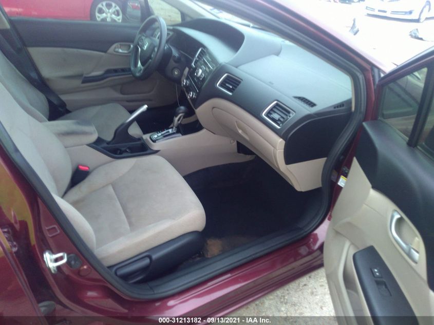 2013 HONDA CIVIC SDN LX 19XFB2F54DE257159
