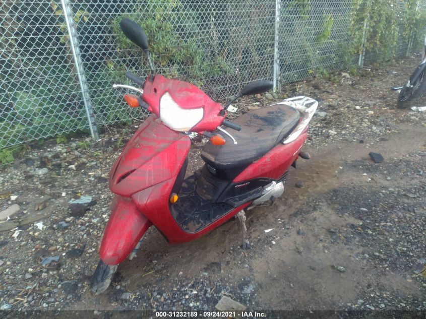 2010 HONDA NHX110 LWBJF1901A1005799