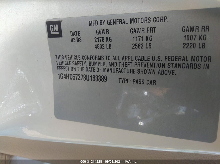 Buick Lucerne 2008