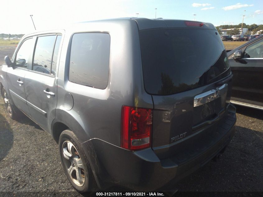 2013 HONDA PILOT EX-L 5FNYF4H53DB002213
