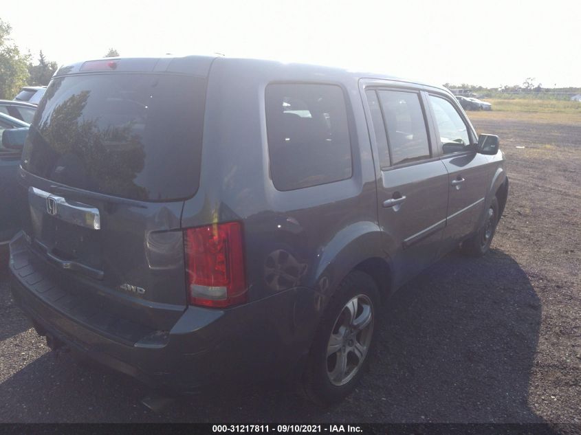 2013 HONDA PILOT EX-L 5FNYF4H53DB002213