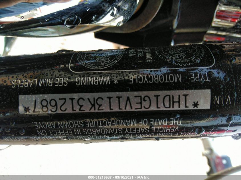2003 HARLEY-DAVIDSON FXDWG 1HD1GEV113K312687