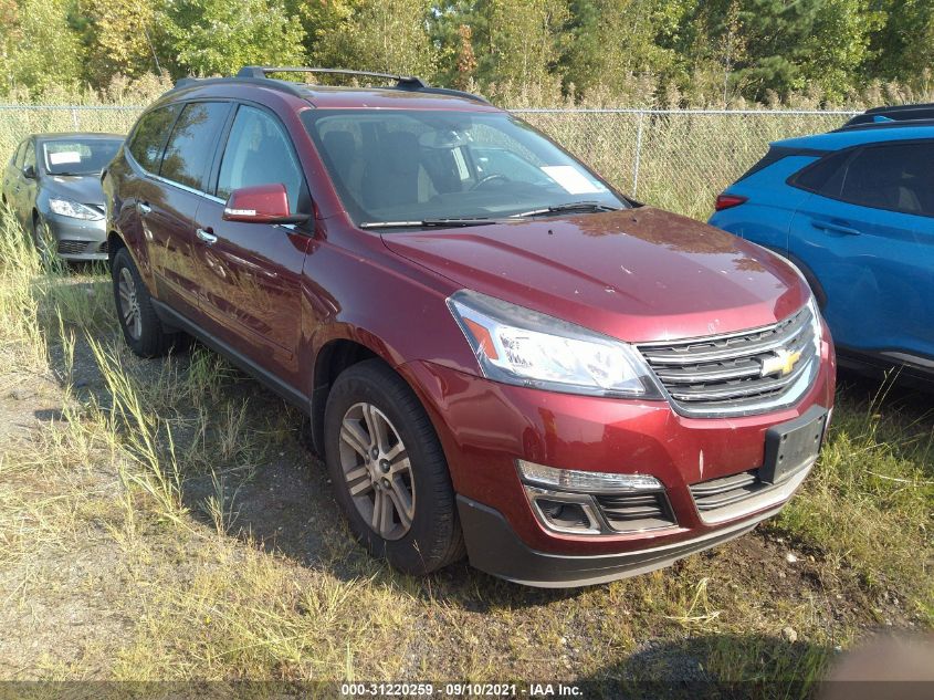 2015 CHEVROLET TRAVERSE LT 1GNKVGKD7FJ264037