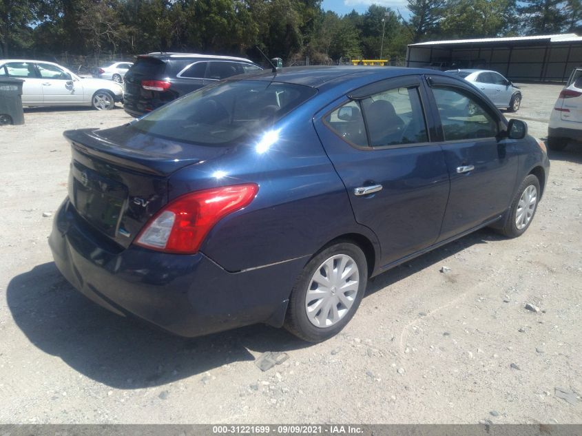 2014 NISSAN VERSA SV 3N1CN7AP9EK453720