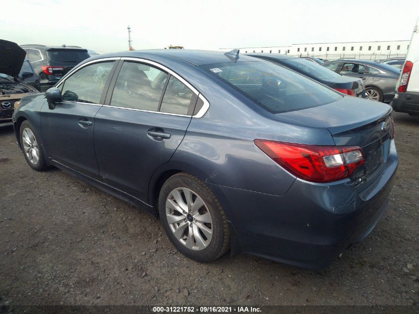 2016 SUBARU LEGACY 2.5I PREMIUM 4S3BNAE62G3021700